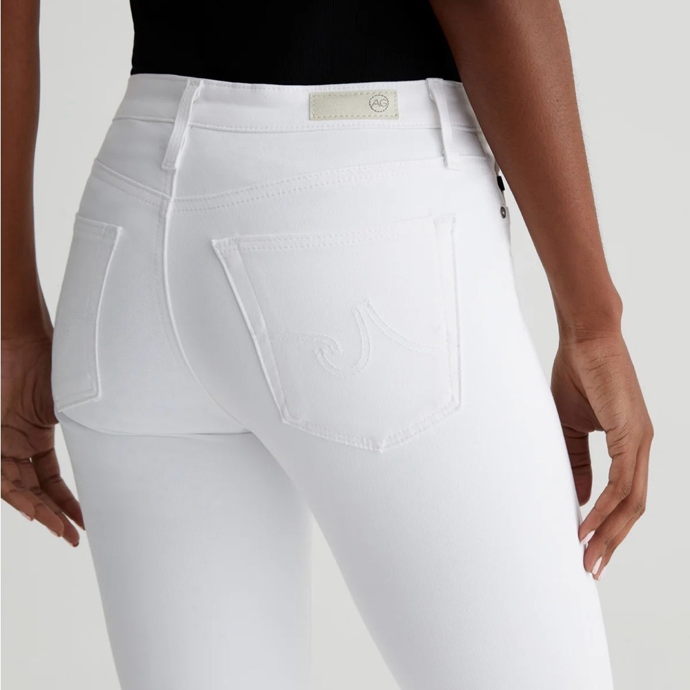 NWT π AG Adriano Goldschmied Jeans Super Skinny Ankle Jeans in White - size 27 - Picture 5 of 6
